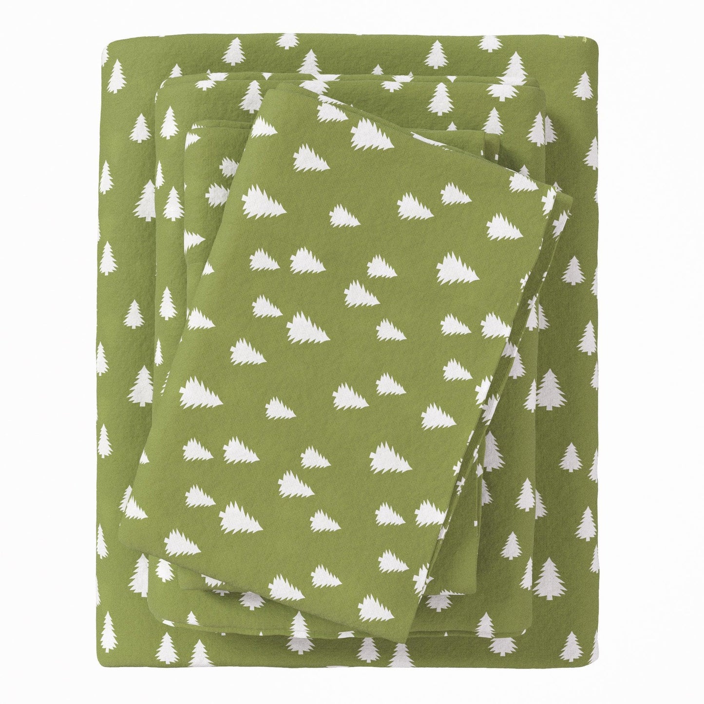 4 - Piece Turkish Cotton Flannel Sheet - Fall & Christmas Sheets - Quahog Bay Bedding