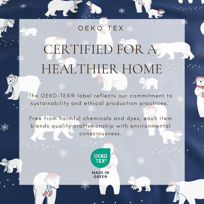 4 - Piece Turkish Cotton Flannel Sheet - Fall & Christmas Sheets - Quahog Bay Bedding