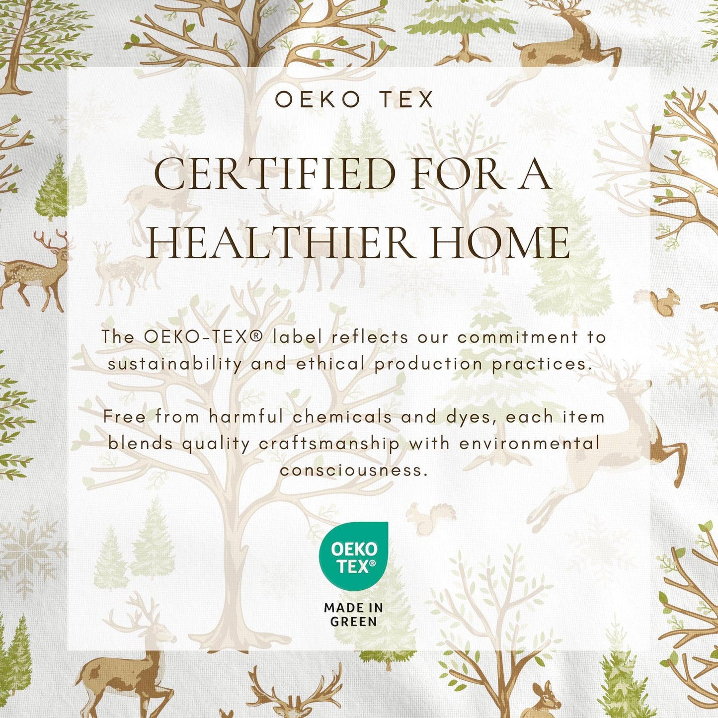 4 - Piece Turkish Cotton Flannel Sheet - Fall & Christmas Sheets - Quahog Bay Bedding