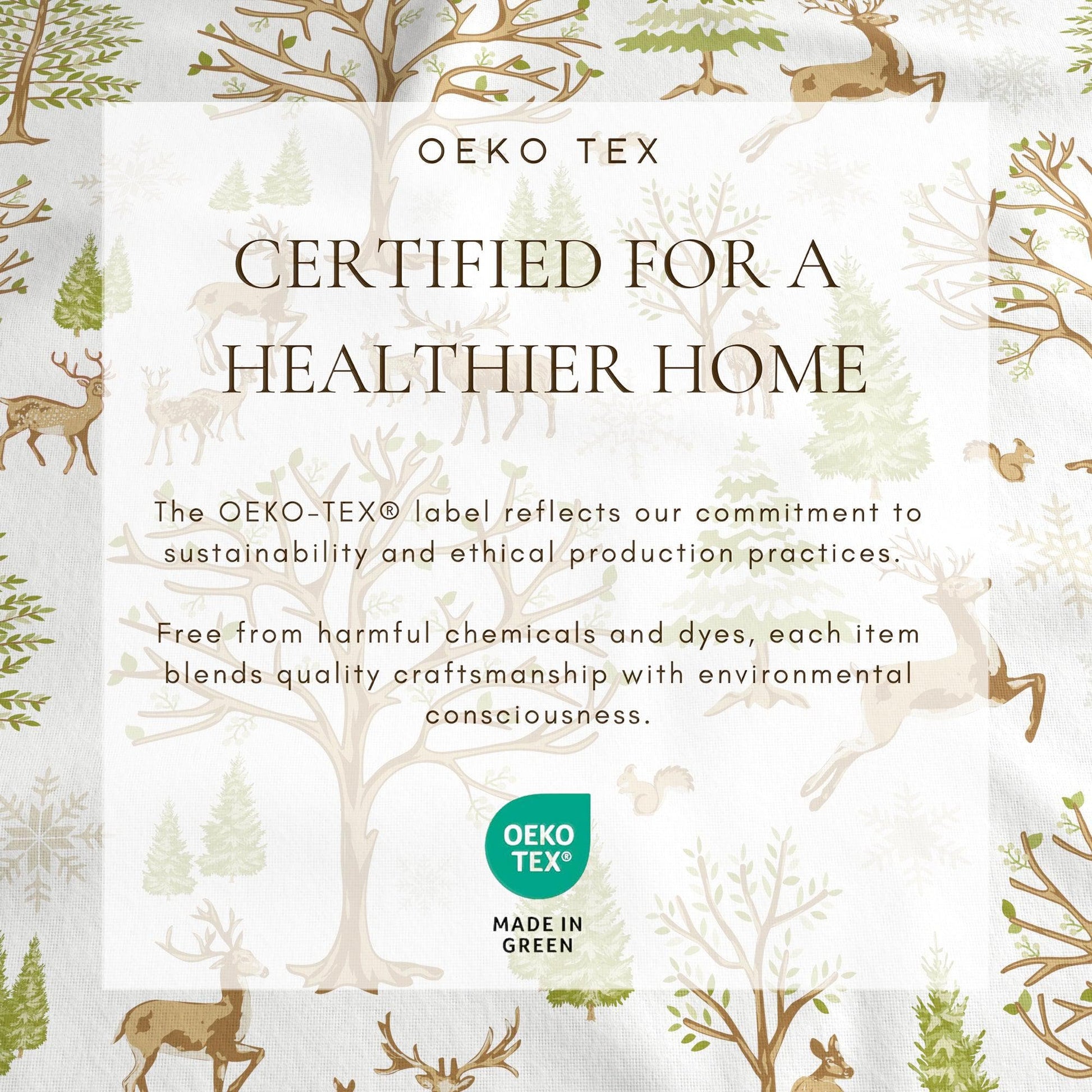 4 - Piece Turkish Cotton Flannel Sheet - Fall & Christmas Sheets - Quahog Bay Bedding