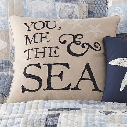 Cerralvo You Me Sea Pillow