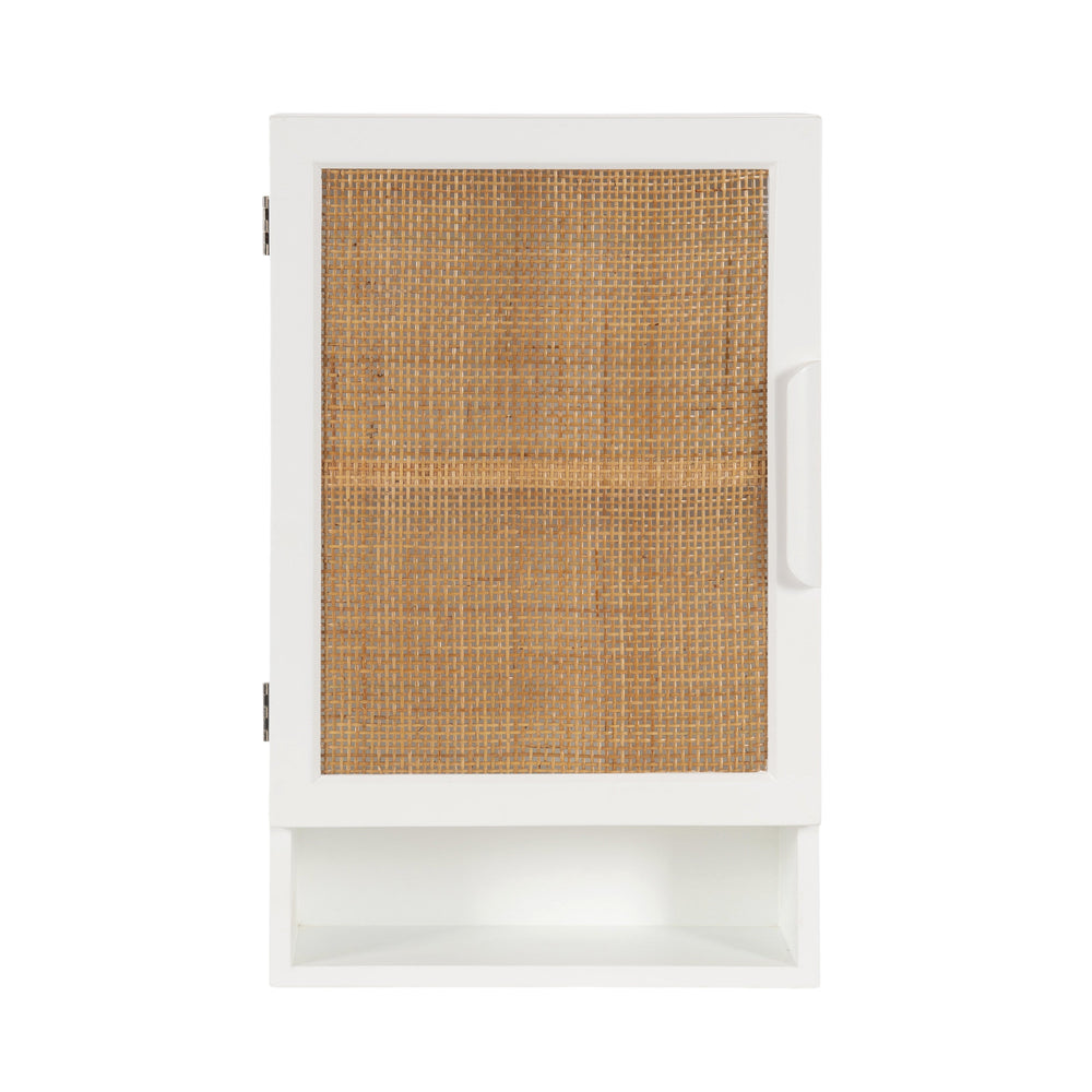 Ori Rattan Wall Cabinet with Cubby
