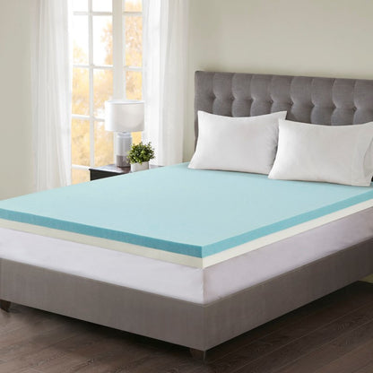 4" Gel Memory Foam with 3M Cover Mattress Topper