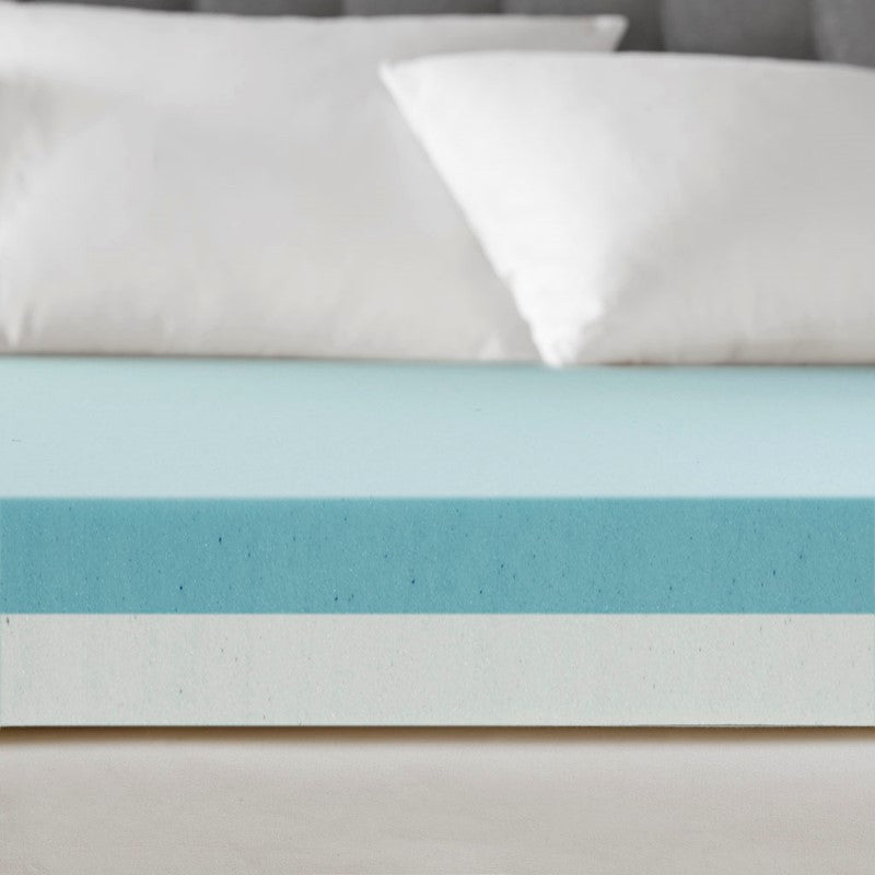 4" Gel Memory Foam with 3M Cover Mattress Topper