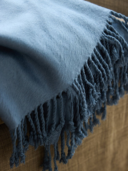 Bamboo Tassel Throw - 100% Bamboo Throw