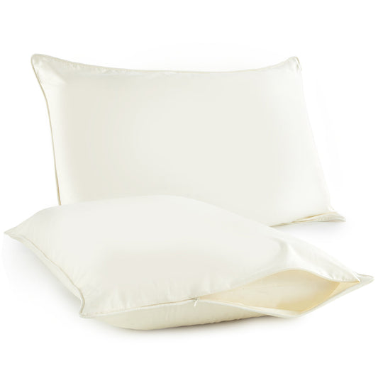 500TC Pillow Protectors - 100% Organic Cotton - Quahog Bay Bedding