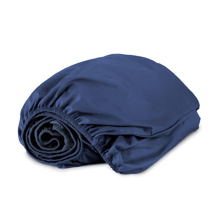 500TC Sateen Fitted Sheet - 100% Organic Cotton - Quahog Bay Bedding