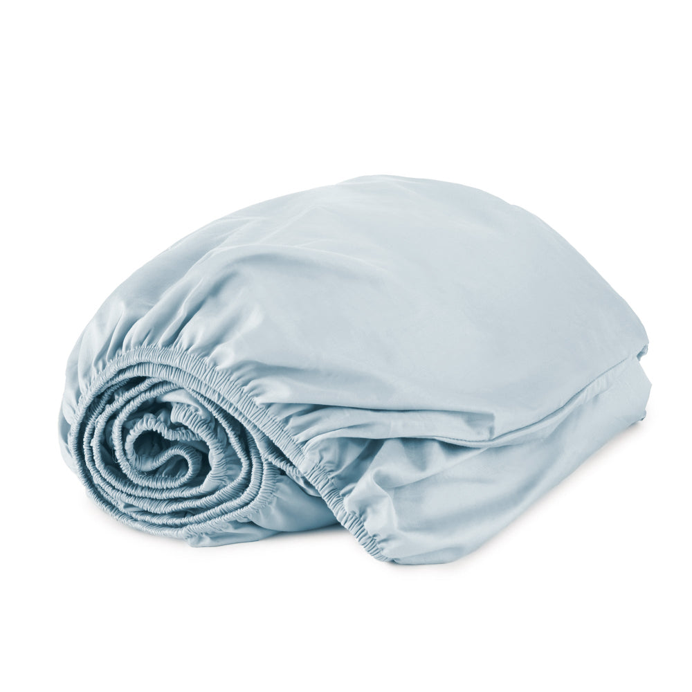 500TC Sateen Fitted Sheet - 100% Organic Cotton - Quahog Bay Bedding