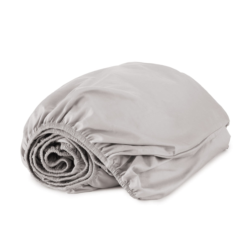 500TC Sateen Fitted Sheet - 100% Organic Cotton - Quahog Bay Bedding
