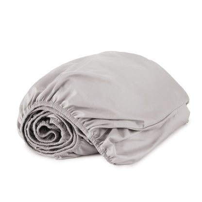 500TC Sateen Fitted Sheet - 100% Organic Cotton - Quahog Bay Bedding