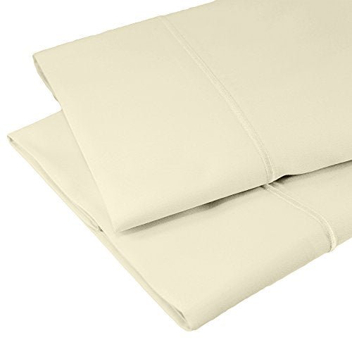 500TC Sateen Pillowcase Set - 100% Organic Cotton - Quahog Bay Bedding