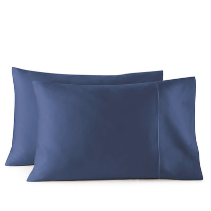 500TC Sateen Pillowcase Set - 100% Organic Cotton - Quahog Bay Bedding