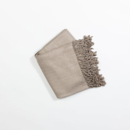 Bamboo Tassel Throw - 100% Bamboo Throw