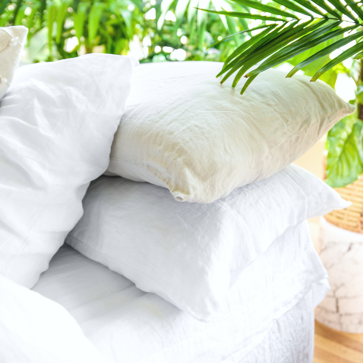 Luxurious Linen Shams - European Linen