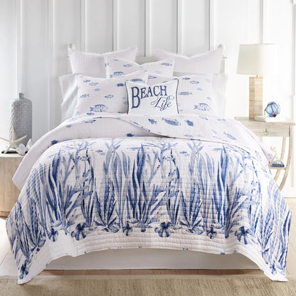 Indigo Tide Beach Life Pillow