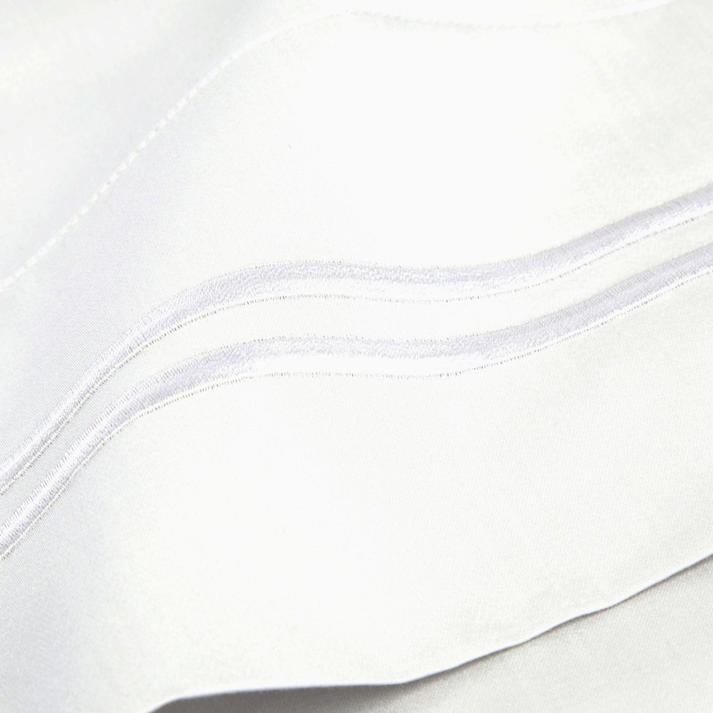 600 Thread Count Border Stripe Embroidered Pillowcases - Quahog Bay Bedding