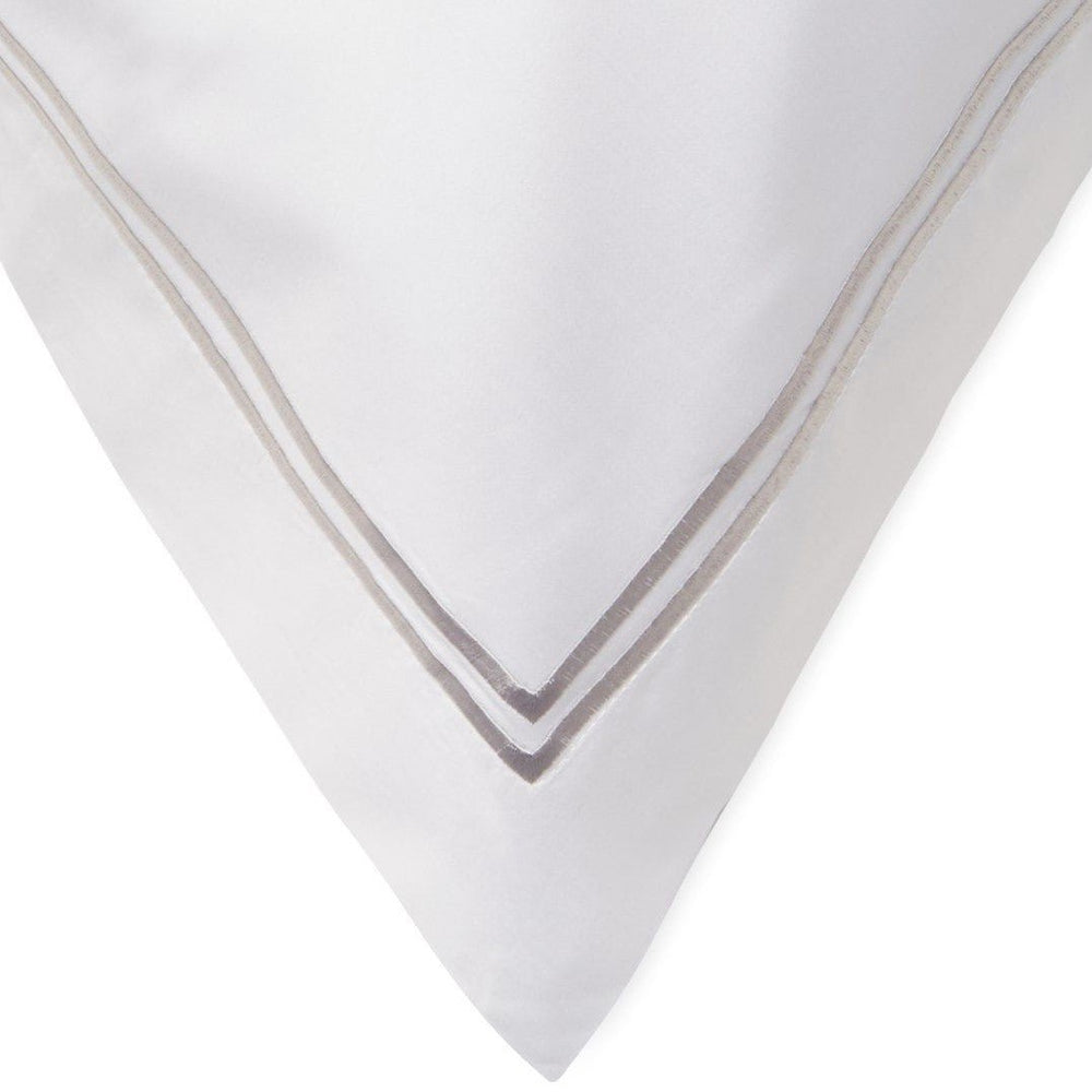 600 Thread Count Double Stripe Embroidered Duvet Set - Quahog Bay Bedding