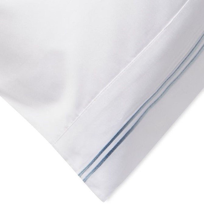 600 Thread Count Double Stripe Embroidered Sheet Set - Quahog Bay Bedding