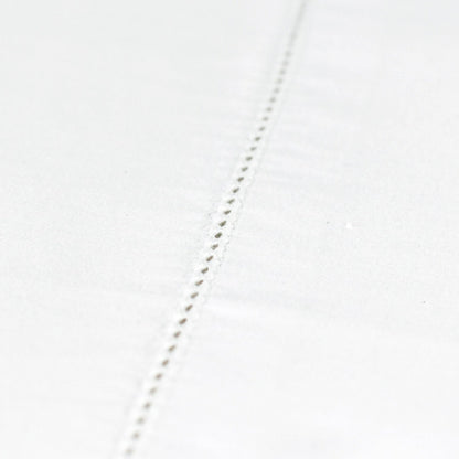600 Thread Count Hemstitch Euro Pillow Sham Pair - Quahog Bay Bedding