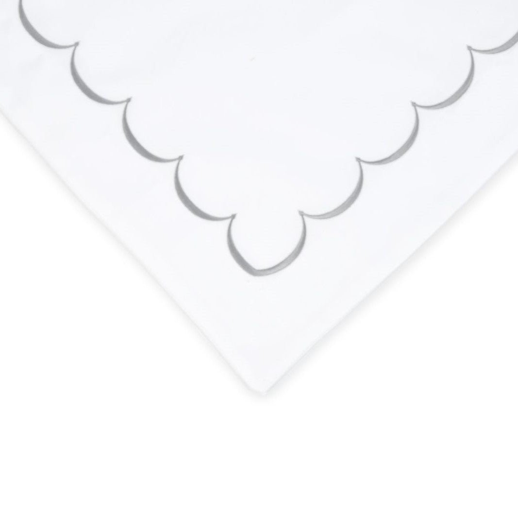 600 Thread Count Scallop Embroidered Duvet Set - Quahog Bay Bedding