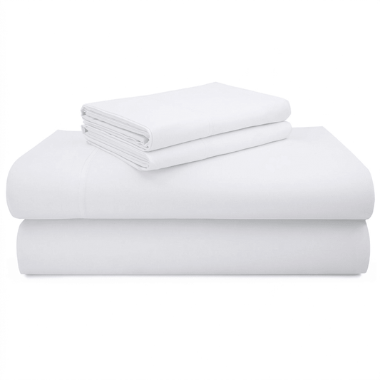 White sheet stack with badges and text removed