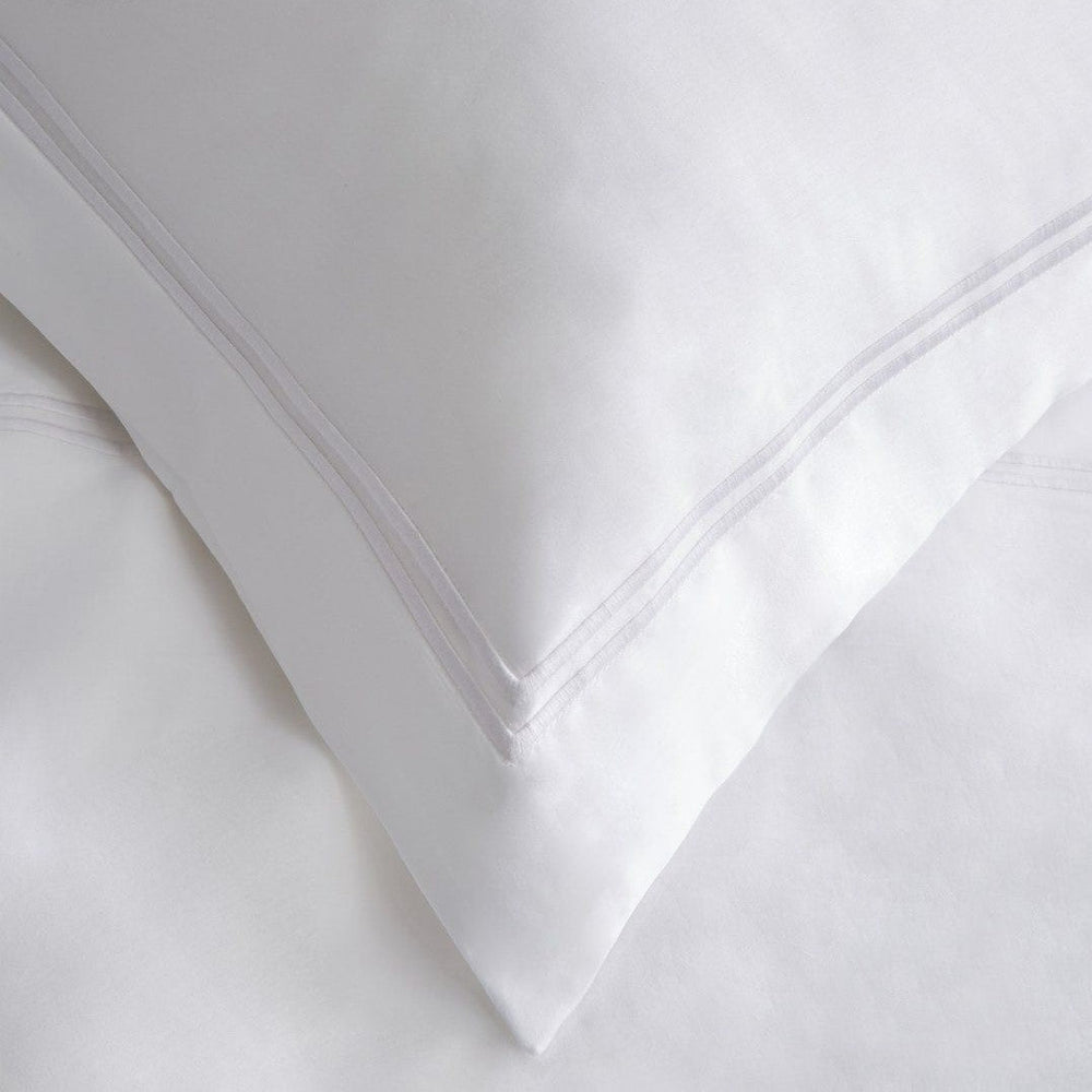 600TC Border Stripe Embroidered Duvet Set - Quahog Bay Bedding