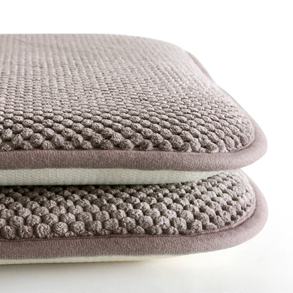 Dan River 2-4 Pack Memory Foam Non-Slip 16x16'' Chair Cushion Pad