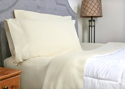 500TC Sateen Flat Sheets - 100% Organic Cotton