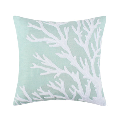 Ocean Meadow Coral Pillow