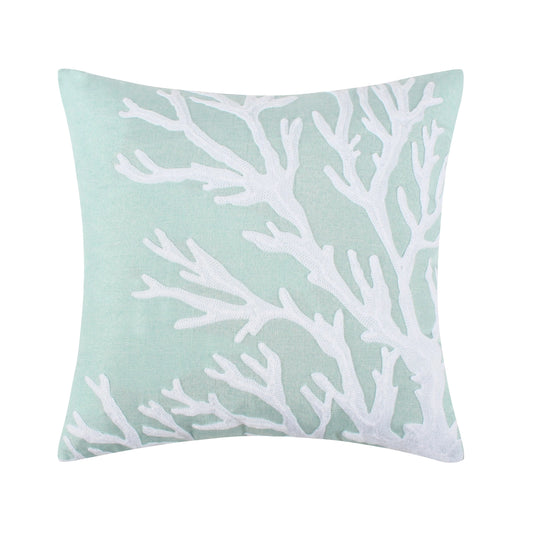 Ocean Meadow Coral Pillow