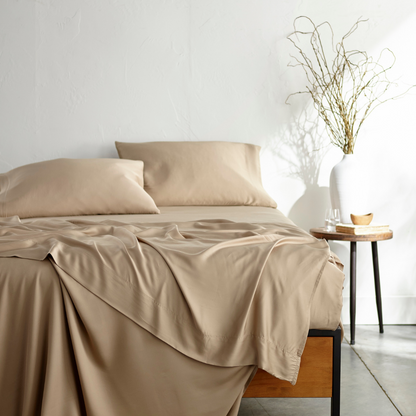 100% Bamboo Viscose Bed Sheet Set 300TC