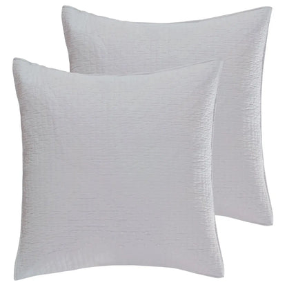 Cross Stitch Euro Sham Set of 2