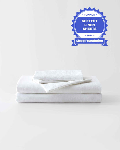 Stonewashed Linen Sheets