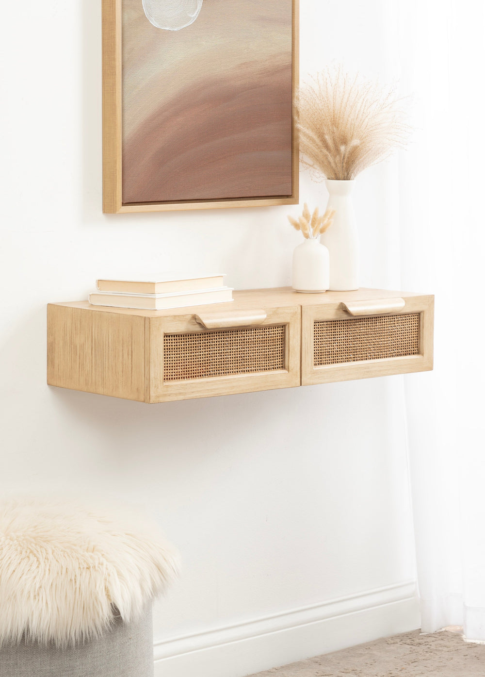 Ori Floating Console Rattan