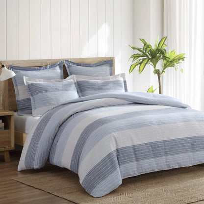 Sand Stripes Euro Shams Nautical Pillow Shams