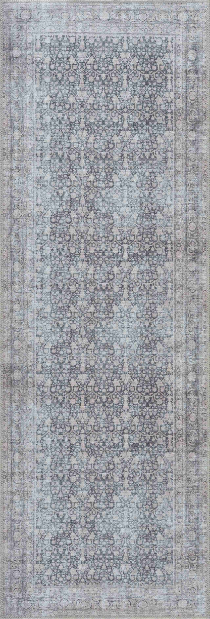 Hedda Vintage Flat Pile Washable Rug