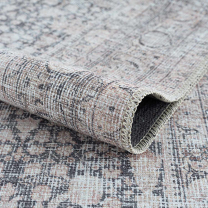 Hedda Vintage Flat Pile Washable Rug