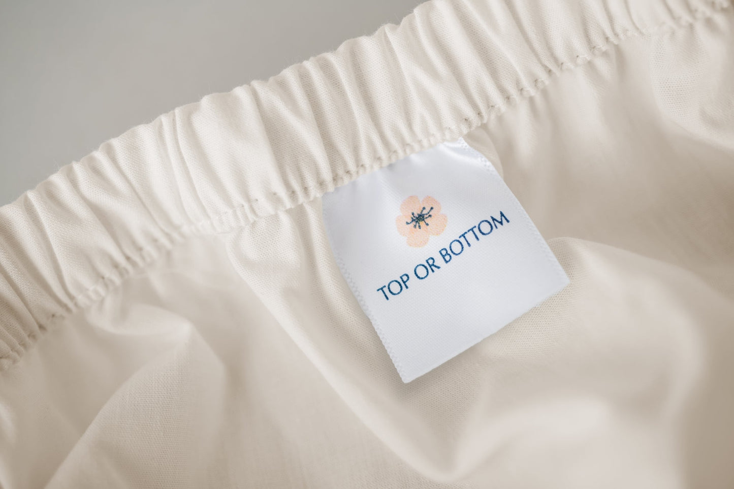 Cotton Single [Separate] Fitted Bed Sheet - Made in the USA With USA Grown Cotton