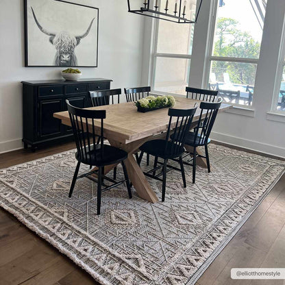 Agoo High-Low Pile Rustic Rug