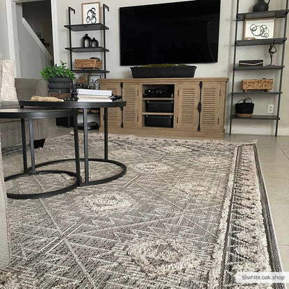Agoo High-Low Pile Rustic Rug