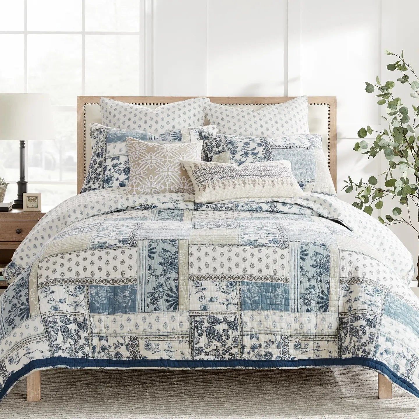 Aliza Quilt Set - Coastal Quilt Set - Quahog Bay Bedding