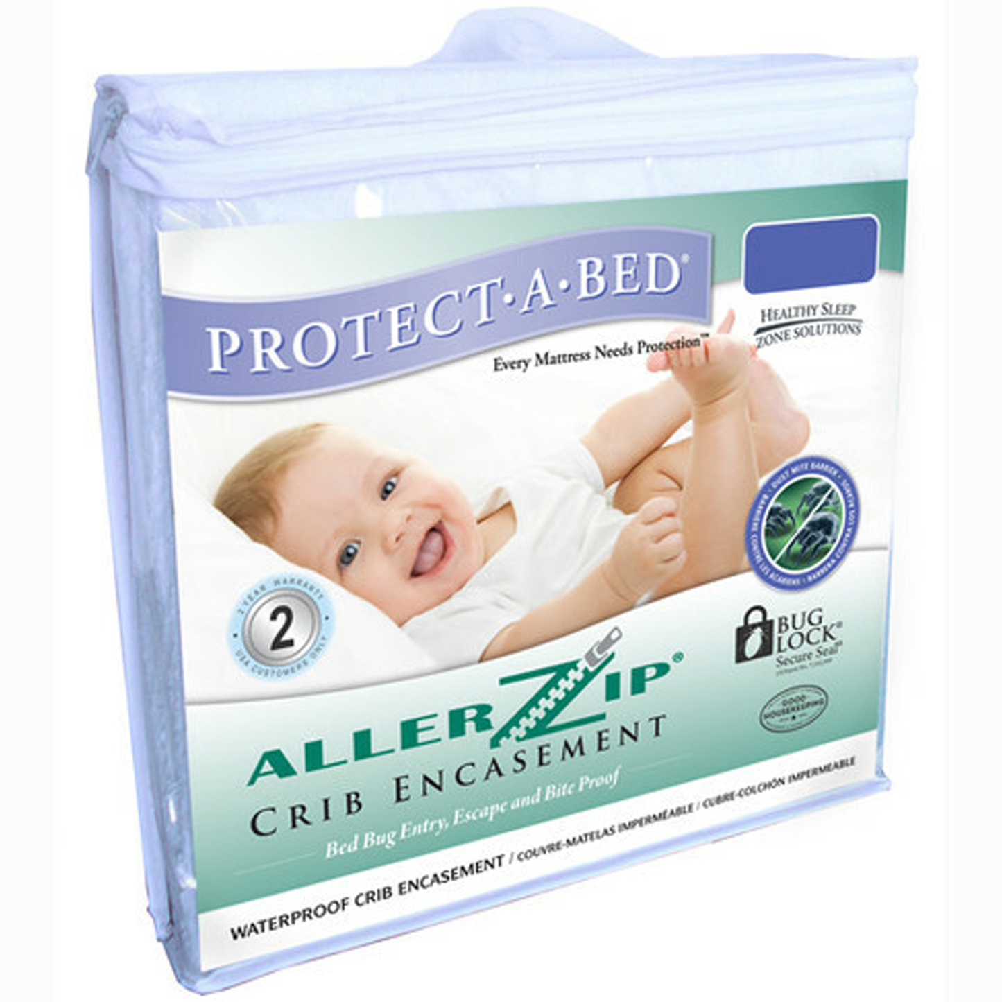 ALLERZIP Smooth CRIB Mattress Encasement