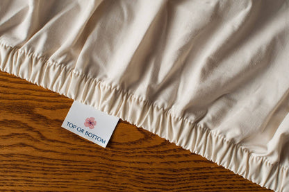 American Grown Cotton Fitted Bed Sheet - Quahog Bay Bedding