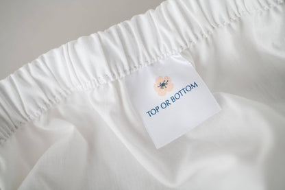 American Grown Cotton Fitted Bed Sheet - Quahog Bay Bedding