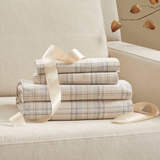 Woolrich 100% Cotton Printed Flannel Sheet Set - Andrews - Quahog Bay Bedding