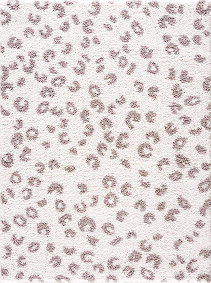 Zhen Pink Spots Leopard Rug - Clearance
