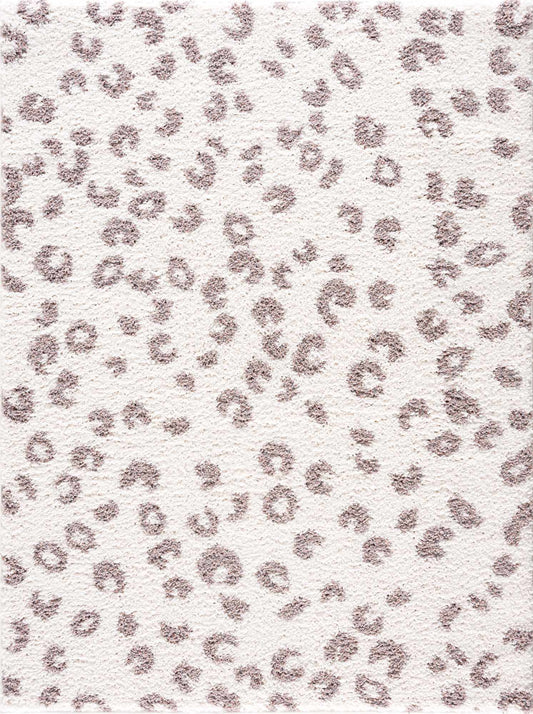 Zhen Pink Spots Leopard Rug - Clearance