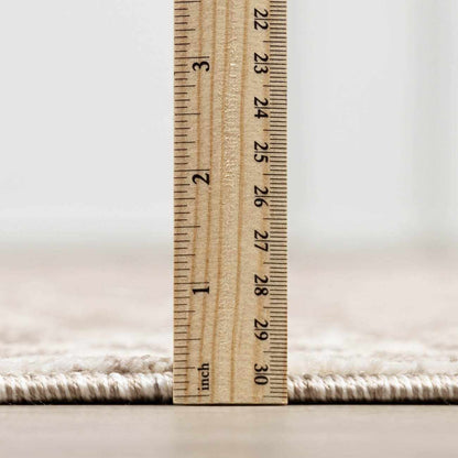 Tan Bonhill Leopard Print Area Rug