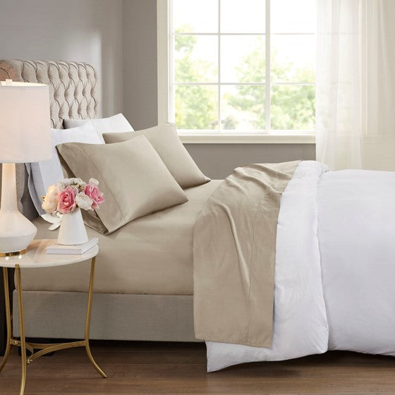 Beautyrest Luxury 600TC Cooling Cotton Blend Sheet Sets