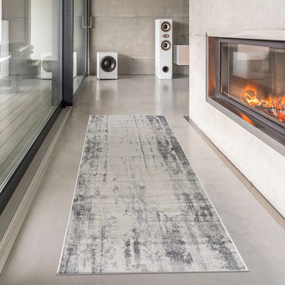 Tigrima 2320 Ivory & Gray Abstract Rug - Promo